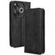 Чехол-книжка Deexe Retro Style для Xiaomi Poco F6 - Black - изображение 1