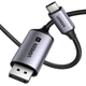 Кабель UGREEN CM556 USB-C to DisplayPort 8K@60Hz 3m Black (25839) - изображение 1
