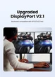 Кабель UGREEN DP118 DisplayPort 2.1 to DisplayPort 16/8/4/2К 2m Black (15384) - изображение 5