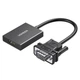 Адаптер UGREEN CM513 VGA Male to HDMI Female Black (50945) - зображення 1