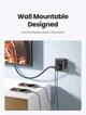 Мережевий зарядний пристрій UGREEN CD314 2xUSB 18W + USB-C 30W + 1xAC Space Grey (90613) - зображення 6