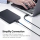 Кабель UGREEN US312 USB-C 3.1 to Micro-USB 3.0 3A 5Gbps 1m Black (20103) - изображение 3