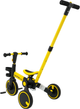 Триколісний велосипед Happy Bike Sportrike 3 in 1 Жовтий (5903864943214) - зображення 15