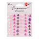 Перлини SANTI самоклеючі Beads бузкові 42 шт (743007) - изображение 1