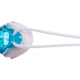 Очки для плавания тренировочные Mad Swim 042718 White-Blue - изображение 4