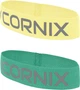 Набор Резинка для фитнеса и спорта из ткани Cornix Loop Band XR-0136 2-5 кг Желтая + Резинка для фитнеса и спорта из ткани Cornix Loop Band XR-0138 7-9 кг Зеленая - изображение 1