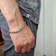Чоловічий браслет Steel Rage Silver 5мм - зображення 3