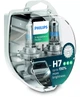 Комплект галогенових ламп PHILIPS H7 12972XVPS2 X-tremeVision Pro150 +150% 55W 12V PX26d (2 шт) - изображение 3