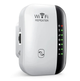 Беспроводной репитер, усилитель сигнала Wi-Fi 300 Мбит/с 2.4G, фWhite (7 индикаторов) - изображение 1