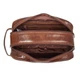 Чоловічий шкіряний несесер-косметичка для подорожей Ashwood T78 Chestnut (Каштановий) - зображення 6