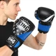 Перчатки для бокса на липучке Top King Boxing 0512 14 унций Black-Blue - изображение 6
