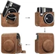 Чохол для фотоапарата Fujifilm Instax Mini 40 Коричневий ретро - зображення 3