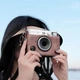 Чохол для фотоапарата Fujifilm Instax Mini EVO Кавовий Ретро - зображення 6
