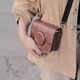 Чохол для фотоапарата Fujifilm Instax Mini EVO Кавовий Ретро - зображення 7