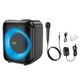 Колонка HOCO HA1 Graceful outdoor Power 30W*1=30W с проводным микрофоном - изображение 7