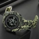 Часы наручные мужские SKMEI 2095CMGN green camo - изображение 6