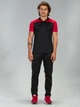 Поло длинное мужское Joma HOBBY II 101371.106 S Черное с красным (9998448345092) - изображение 3