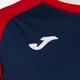 Футболка спортивная длинная мужская Joma Teamwork 102218.336 M Темно-синий/Красный (8424309572686) - изображение 3