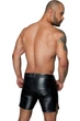 Труси Noir Handmade H061 Powerwetlook shorts 3XL (SX0108) - изображение 3