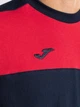 Футболка спортивная длинная мужская Joma Crew V 103296.336 S Темно-синий/Красный (8445757349835) - изображение 5