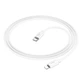 Кабель силиконовый HOCO X87 Type-C to Lightning Magic silicone 1m белый - изображение 5