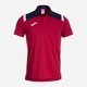 Поло длинное мужское Joma TOLEDO 103736.603 M Красное/Темно-синее (8445954528019) - изображение 1