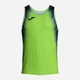 Спортивная майка мужская Joma ELITE XI 103800.023 M Салатовая с темно-синим (8445954708718) - изображение 4