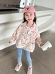 Джинсовая куртка No name для девочки 110 см (4-5 лет) Разноцветная (0580-12) - изображение 1
