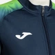 Спортивная кофта женская Joma Elite XI 902255.317 M Темно-синяя с салатовым (8445954713163) - изображение 6