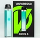 Vaporesso XROS 3 Pod Kit 1000 mAh Mint Green POD система многоразовая - изображение 2