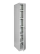 Шкаф хозяйственный металлический LEVMETAL ШГМ 6/40/1 (180х40х50) - изображение 1
