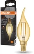 Светодиодная лампа OSRAM Filament Vinatge 1906 2,5W 220Lm 2400K E14 GOLD (4099854091537) - изображение 3