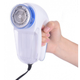 Машинка для стрижки катышков Lint Remover 5880 с запасным ножом работает Белоголубой - изображение 5