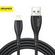 Кабель AWEI CL-115L Lightning 1.2m Black - изображение 1