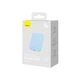 Портативна Батарея Baseus Magnetic Mini 20W 20000mAh (With cable Type-C to Type-C 20V/3A 0.3m) blue - изображение 4