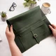 Именная кожаная папка для документов на подарок, Green, WoodPresent - изображение 1