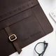 Кожаная папка для бумаг А4 с гравировкой, Dark Brown, WoodPresent - изображение 2