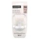 Пустышка Suavinex Colour Essence 0-6 мес, анатомическая силиконовая, прозрачная (308087) - изображение 2