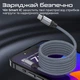 Кабель Promate Springy USB-C to USB-C 60W Power Delivery 1.2 м Grey (springy.grey) - изображение 6