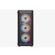 Корпус AeroCool Beam-G-BK-v2 (ACCM-PV37043.11) Black с 4 RGB вентиляторами - изображение 3