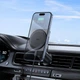 Автомобильный держатель с беспроводной зарядкой для iPhone с MagSafe магнитный в машину на решетку автодержатель телефона в авто для айфона на дефлектор Hoco 15W - изображение 10