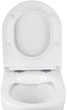 Инсталляция GROHE Rapid SL 3 в 1 38772001 + Унитаз безободковый Kroner Harz WHI493736 RIMLESS с сиденьем Slim Duroplast / Soft-close / Quick relase KH493736WHIR (38772001KH493736) - изображение 6
