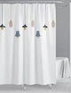 Шторка для душу або ванної Trento Light, 180х200, білий - зображення 1