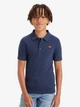 Детское поло для мальчика Levi's LVB Back Neck Tape Polo 9EA893-U2E-LQ 134-140 см Синий (3666643006082) - изображение 5