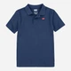 Детское поло для мальчика Levi's LVB Back Neck Tape Polo 9EA893-U2E-LQ 134-140 см Синий (3666643006082) - изображение 8