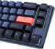 Klawiatura przewodowa Ducky One 3 SF Cherry MX Red USB Cosmic Blue (100043106) - obraz 6