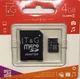 Карта пам'яті T&G micro SDHC з адаптером, Обсяг пам'яті 4GB, class 4, чорна (KTG 4) - зображення 2