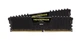 Оперативна пам'ять DDR4 32 Gb (3200 MHz) (Kit 16 Gb x 2) Corsair Vengeance LPX Black (CMK32GX4M2E3200C16) - зображення 1