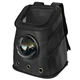 Рюкзак для переноски животных с иллюминатором CosmoPet CP-03 для кошек и собак Black - изображение 1