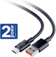 Кабель 3mk Hyper | USB-A to Type-C | 60 Вт | 1.2 м | Черный | (5903108541275) - изображение 2
